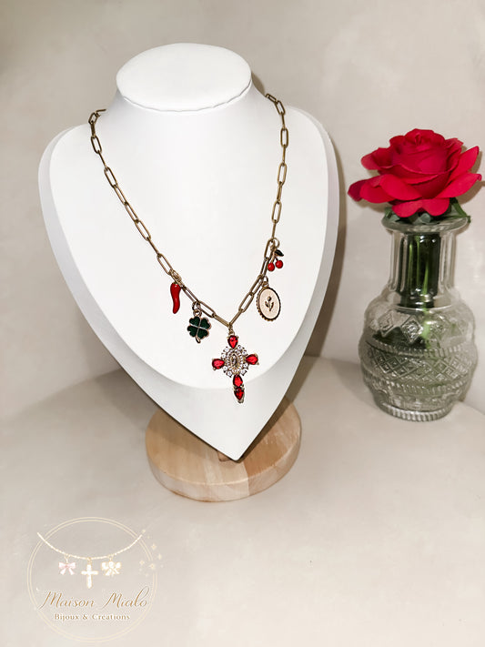 Collier à charms personnalisé